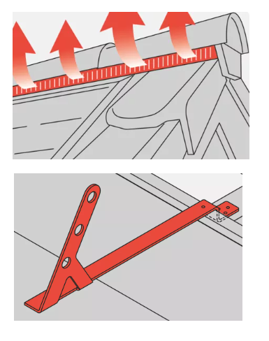 Pare-neige & ventilation