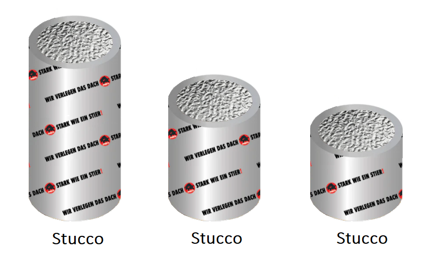 Prefalz - plaquage stucco (500-650-1000)